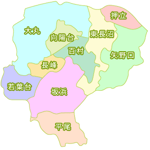 稲城市マップ